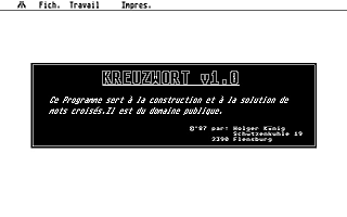 Kreuzwort — screenshot 1